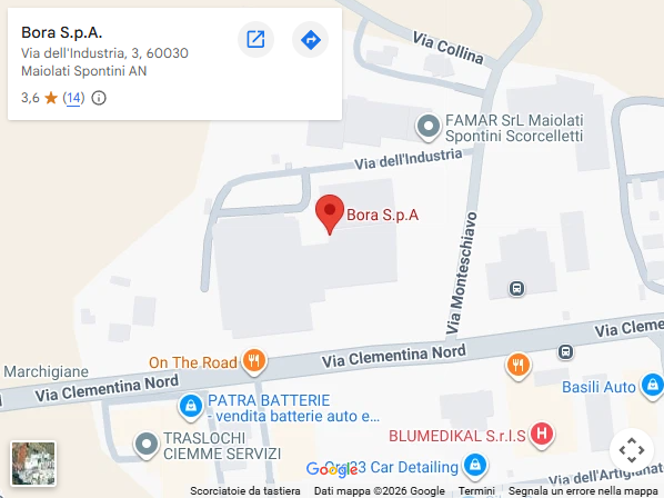 BORA Ita map